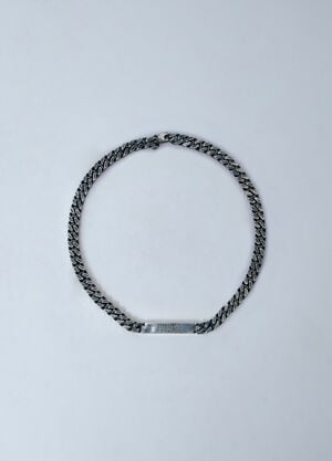 MM6 Maison Margiela Classic Chain Necklace Silver mmm0359002
