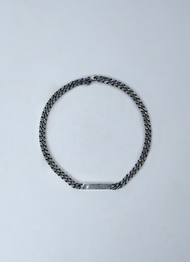 Classic Chain Necklace MM6 Maison Margiela Classic Chain Necklace Silver mmm0359002