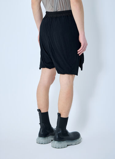 Rick Owens DBL Hollywood Runway Boxer Shorts Black ric0160002