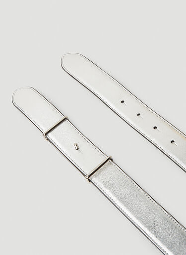 Maison Margiela Reversible Belt Silver mla0151059