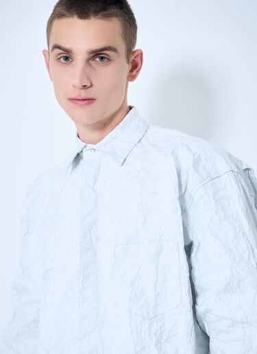 Vetements 金属色褶皱衬衫 白色 vet0160008