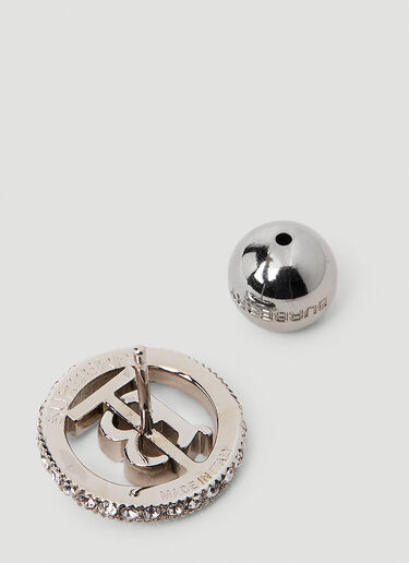 Burberry 缀饰 TB 耳钉 银色 bur0251116