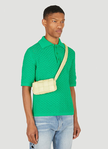 Bottega Veneta Padded Tech Cassette Crossbody Bag Yellow bov0148063