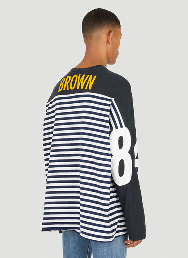 Bonum Deadstock Border Long Sleeve T-Shirt Black bon0348008