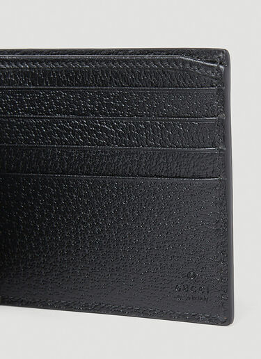 Gucci Interlocking G Scalloped Bifold Wallet Black guc0153093