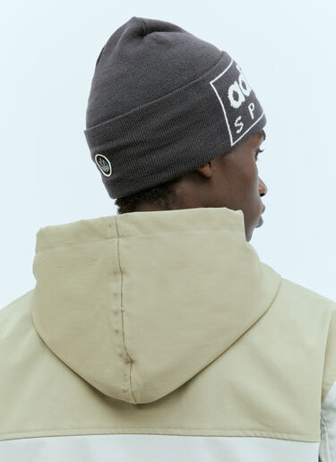 adidas Originals by SPZL Logo Jacquard Beanie Hat Grey aos0154014