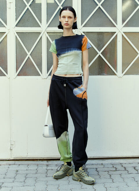 Eckhaus Latta アトモスフィア トラック パンツ ブラック eck0353001