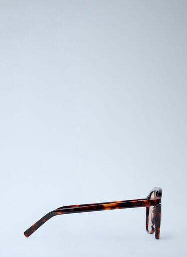 Saint Laurent SL 596 Sunglasses Brown sla0263109