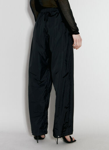 Alexander Wang 抽绳运动裤  黑色 awg0255036