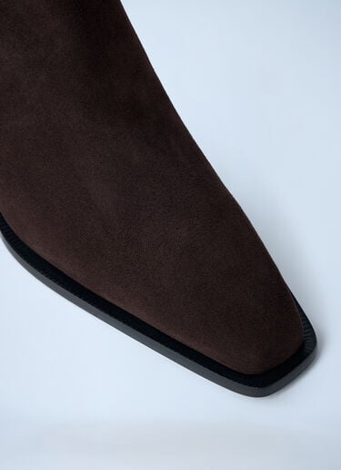 Suede City Boots TOTEME Suede City Boots Dark Brown tot0262002