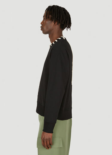 Craig Green Laced Sweatshirt Black cgr0148010