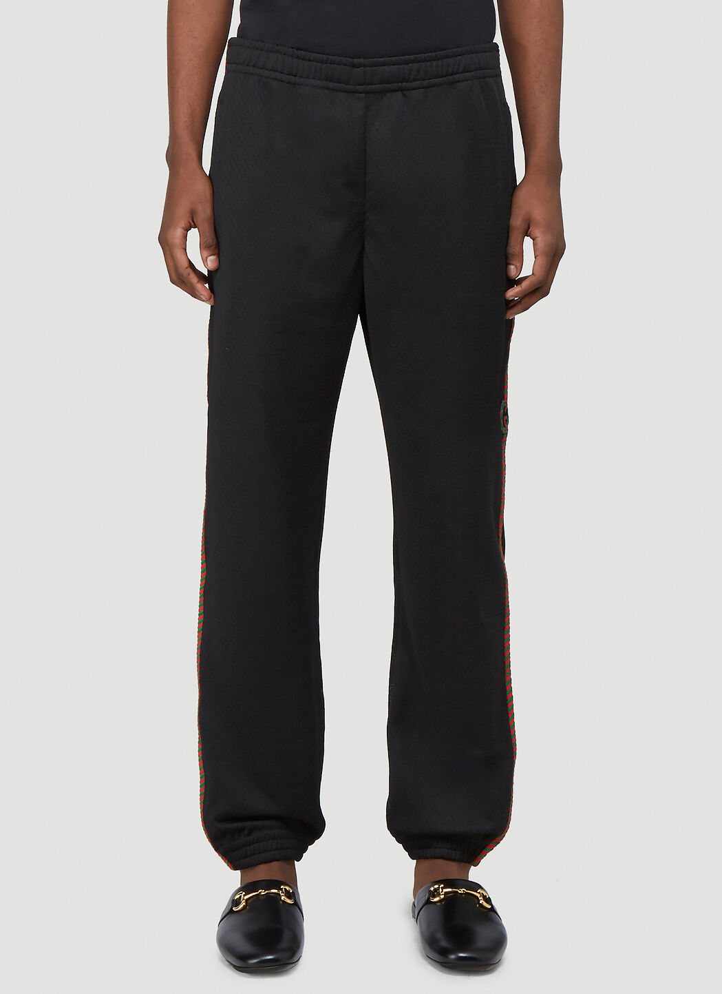 Mesh shop track pants
