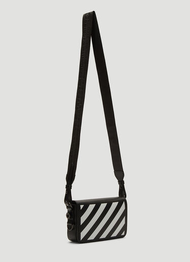 Off-White Striped Shoulder Bag Black ofw0238016
