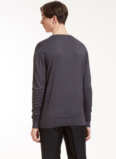 Aiezen Crew Neck Long Sleeved Top Grey aie0126005