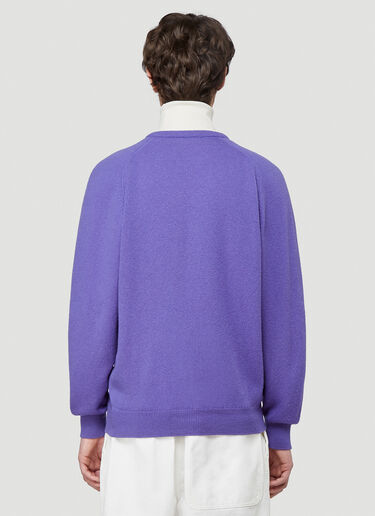 Pringle of Scotland Repurposed Retro Sweater Purple pos0340040