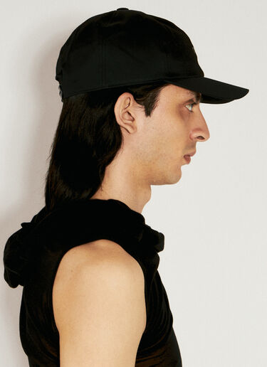 Rick Owens 쿤트 베이스볼 캡  블랙 ric0156018