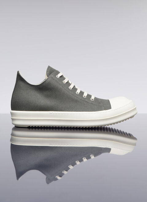 Saint Laurent Denim Low Top Sneakers White sla0154029
