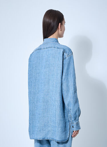 The Row Nesson Shirt Blue row0260003