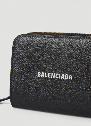 Balenciaga キャッシュ ラウンドジップ ウォレット ブラック bal0245067