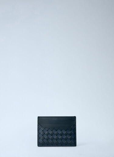 Bottega Veneta Intrecciato Card Holder Black bov0164002
