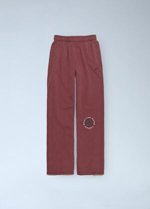 Nike x Martine Rose Logo Motif Track Pants Red nik0362102