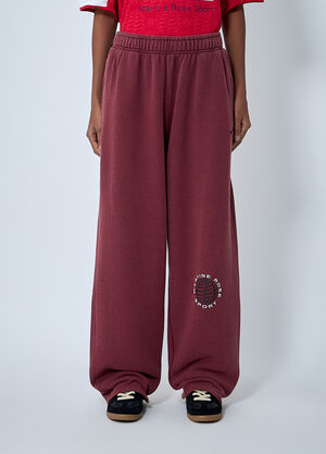 Nike x Martine Rose Logo Motif Track Pants Red nik0362102