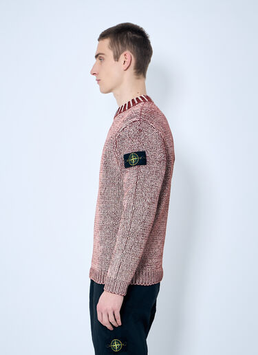 Stone Island Coated Sweater Red sto0160038