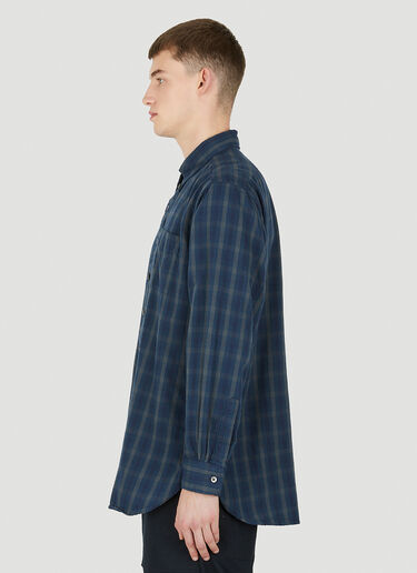 Engineered Garments カゴールシャツ ブルー egg0150005
