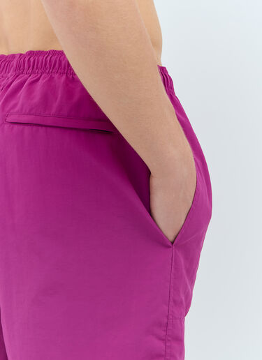 로고 프린트 스윔 쇼츠 Stüssy 로고 프린트 스윔 쇼츠 퍼플 sts0156021