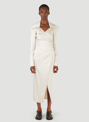 Nanushka Lanza Dress White nan0245004