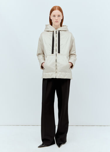 Max Mara Rerversible Parka White max0255051