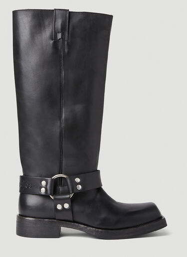Acne Studios Buckle Boots Black acn0252036