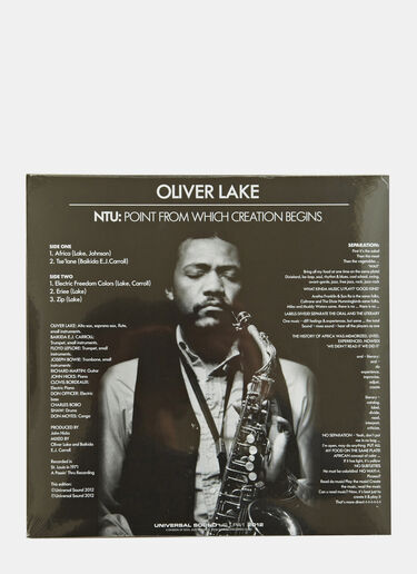Music Oliver Lake - NTU Point From Which Creation Begins Black mus0400829