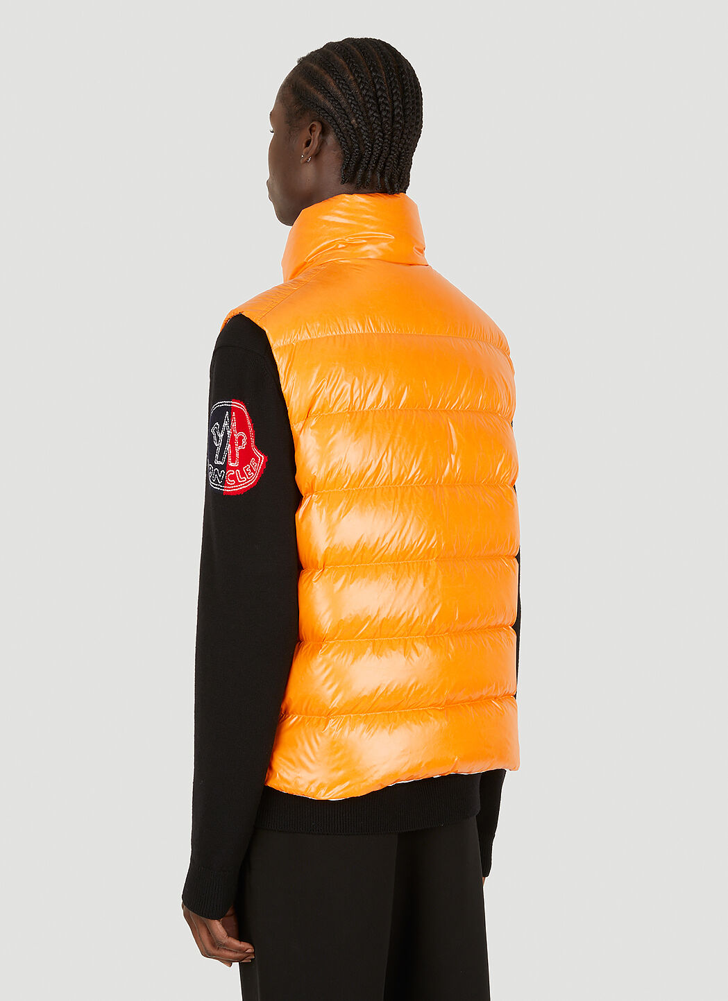 Veste hotsell moncler orange