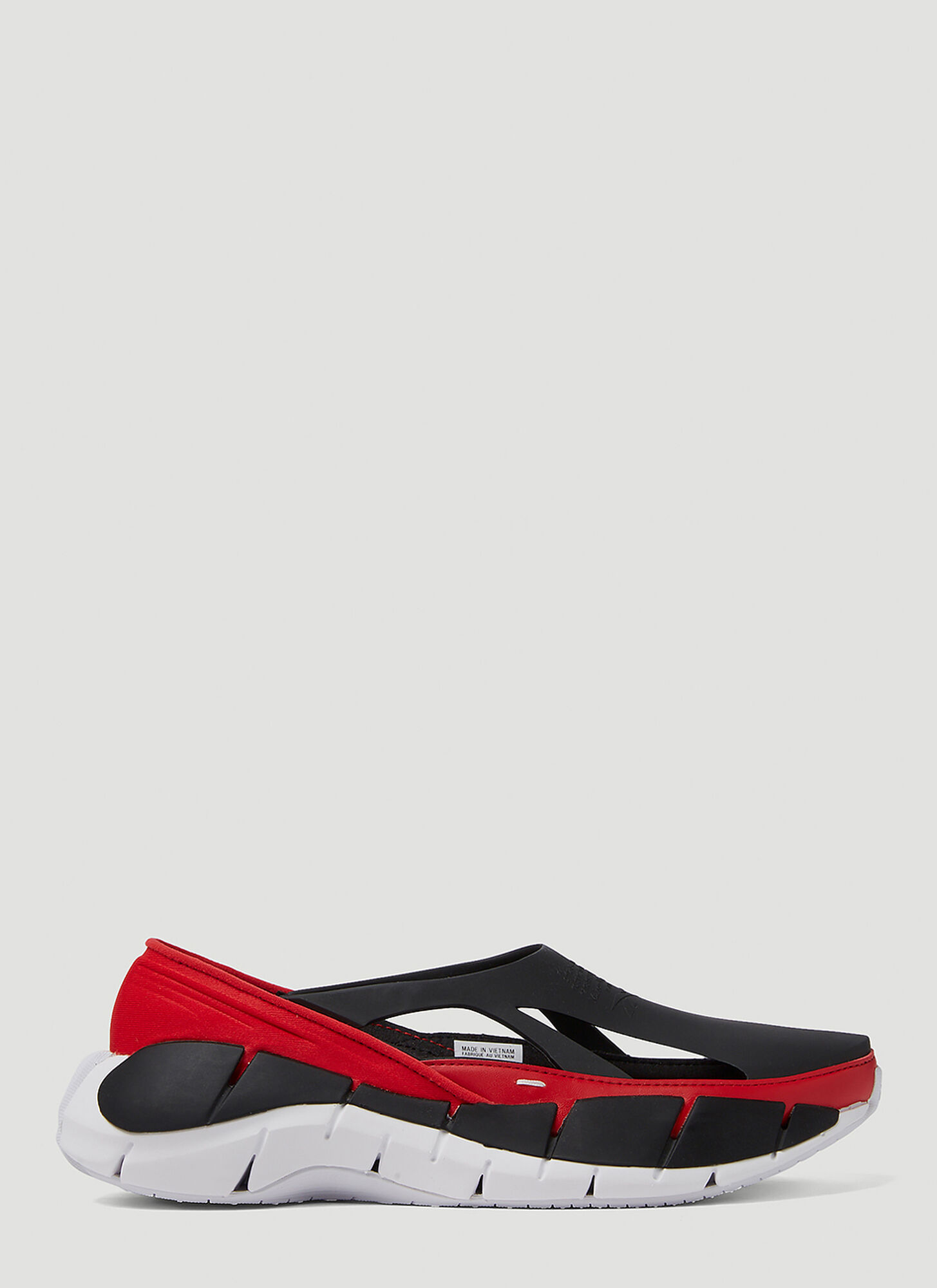 Shop Maison Margiela X Reebok Tier 1 Croafer Sneakers In Red