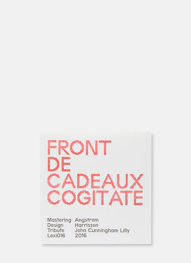 Music Front De Cadeaux-Cogitate (7'') Black mus0504965