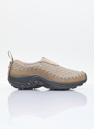 Merrell 1 TRL ジャングルモックウーブンスリッポンシューズ ブラウン mrl0156003