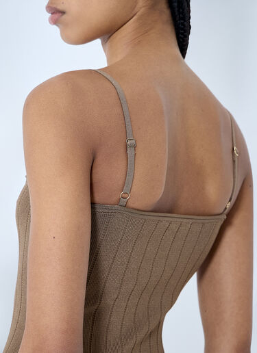 Jacquemus ラ ローブ シエラ ブルテル ドレス  ベージュ jac0260074