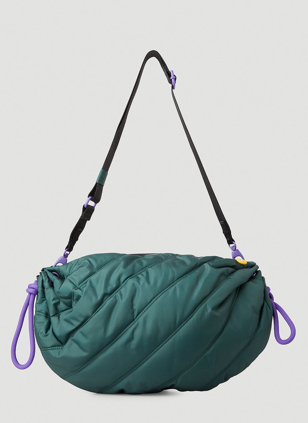 Ganni padded best sale tech bag