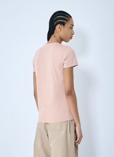 Moncler Logo Motif T-Shirt Pink mon0260027