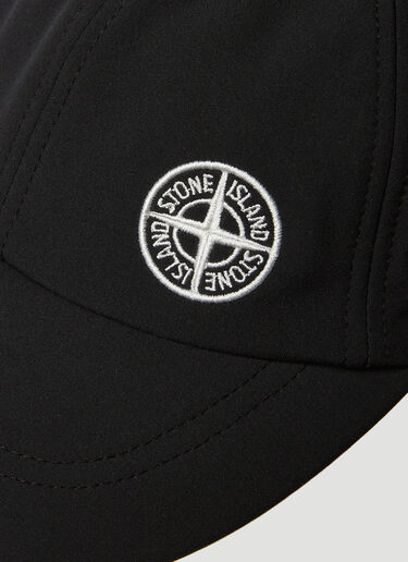 Stone Island コンパスパッチキャップ ブラック sto0150077