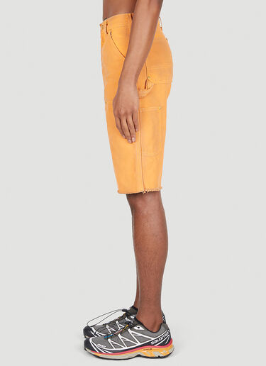 NOTSONORMAL Washed Working Shorts Orange nsm0351009