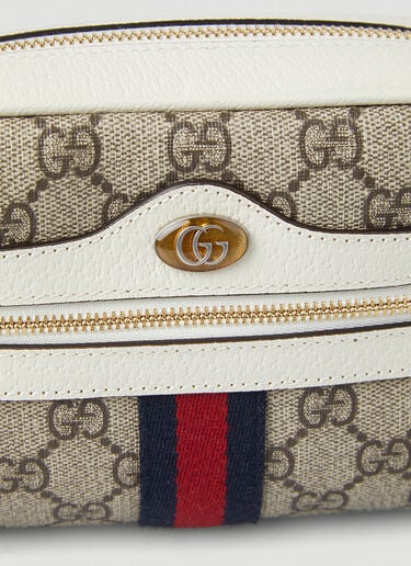Gucci Ophidia Supreme Web Mini Shoulder Bag White guc0247336