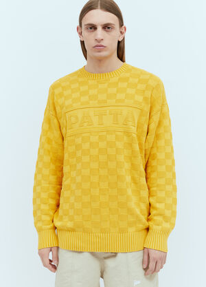 Patta Purl Ribbed Knit Sweater Grey pat0154019