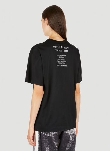 Meryll Rogge ボーイズTシャツ ブラック rog0250004