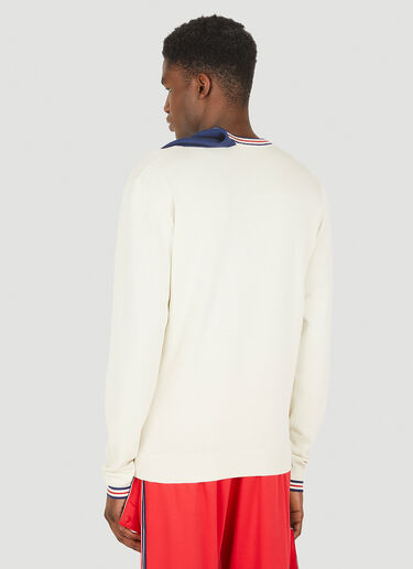 Y/Project x FILA Double Collar Sweater White ypf0348004