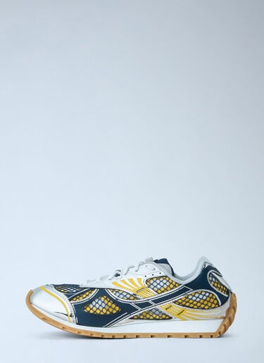 LN-CC® - Bottega Veneta: Orbit Sneakers - Yellow Bottega Veneta Orbit Sneakers Yellow bov0165022