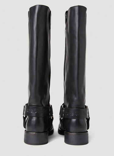 Acne Studios Buckle Boots Black acn0252036