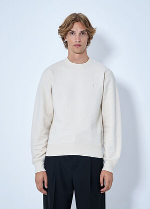 Saint Laurent Nouvelle Crewneck Beige sla0164015