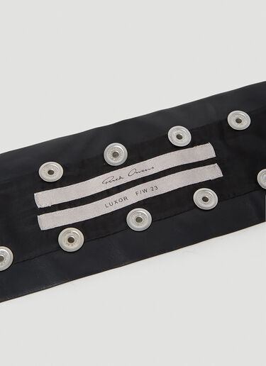Rick Owens Stud Necklace Black ric0153029
